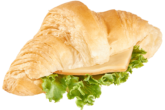 ครัวซองต์ไก่สไลด์ชีส ครัวซองต์ไก่สไลด์ชีส